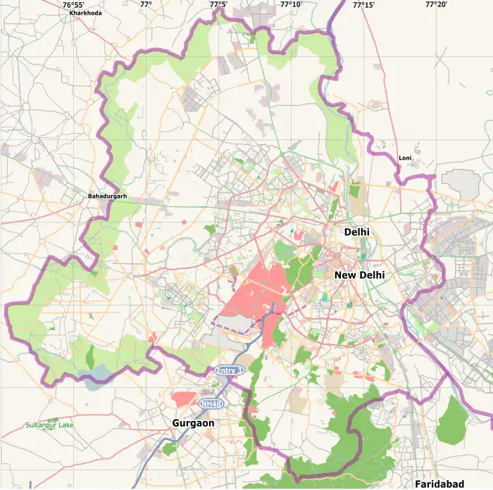 2020 Jawaharlal Nehru University attack is located in Delhi