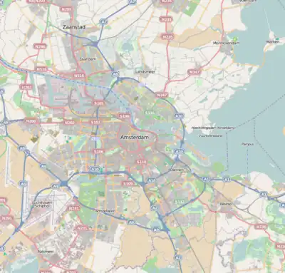 Amsterdam Zuid is located in Greater Amsterdam