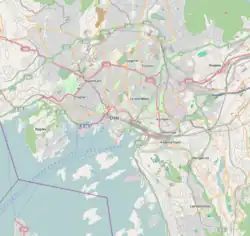 Skøyen is located in Oslo