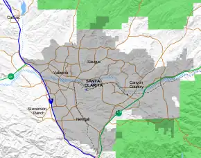 Beale's Cut Stagecoach Pass is located in Santa Clarita