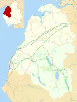 Aspatria is located in the former Allerdale Borough