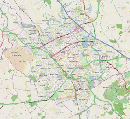 Stantonbury is located in Milton Keynes