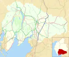 Backbarrow is located in the former South Lakeland district