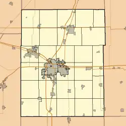 Homer is located in Champaign County, Illinois