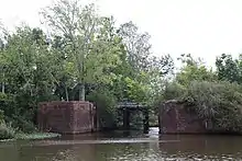 Photo of ruins of locks (Lockport, Louisiana)