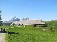 Chiefly hall at Borg (Lofotr), Norway