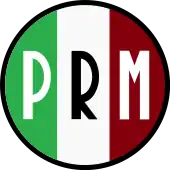 Logo of the Mexican Revolution Party, 1938–1946