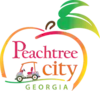 Official logo of Peachtree City, Georgia