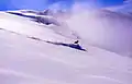 Skiing off piste