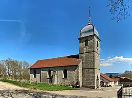 The church in Longechaux