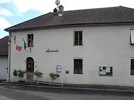 The town hall in Longevelle-sur-Doubs