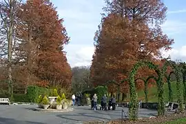 Exterior walkway, November 2012