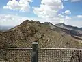 Looking north at the Franklin Mountains from Ranger Peak