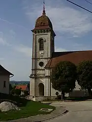 The church in Loray