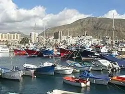 Los Cristianos harbor