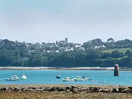 Louannec, seen from Perros-Guirec