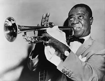 World-Telegram photo of Louis Armstrong