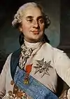 1774-1776 painting of Louis XVI (reigned 1774 to 1792)