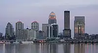 Louisville, the largest city in Kentucky