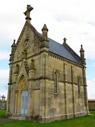 The cemetery chapel in Louppy-le-Château