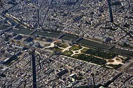 The Louvre and Tuileries, seen from the north