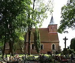 Holy Trinity church in Lubiszewo Tczewskie