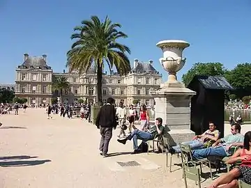 View from the Luxembourg Gardens