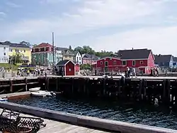 Lunenburg harbourfront