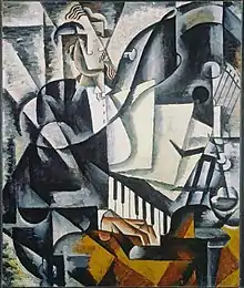 The Pianist (1914) by Lyubov Popova