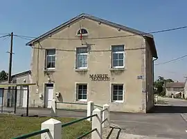 The town hall in Mécrin