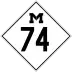 M-74 marker