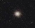 Messier 14 with amateur telescope