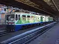 A train at the Ferrovie Appulo Lucane station