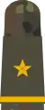 Oberfähnrich zur See(Senior Midshipman OA mounting strap, with embroidered nautical star)