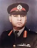 The army service uniform of the Pakistan Army closely resembled to the army uniform of the British Army as seen and active from 1947–1970s