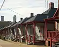 Shotgun houses on Auburn Ave. directly across from King's boyhood home