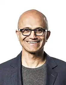 Satya Nadella  2024, 2018, and 2015  (Finalist in 2023, 2022, 2021, 2020, 2019, 2017, 2016, and 2014)