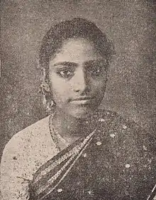 M. S. Rajeswari in late 1940s