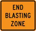 CW22-3End blasting zone