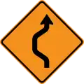 CW24-1LSingle reverse curve (left)