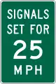 I1-1Traffic signal speed