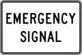 R10-13Emergency signal