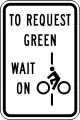 R10-22Bicycles to request green wait on line