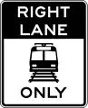 R15-4aLight rail only in right lane