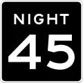 R2-3PNight speed limit (plaque)