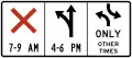 R3-9eReversible lane control (overhead)