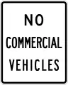 R5-4No commercial vehicles