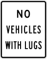 R5-5No lugged vehicles