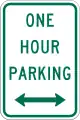 R7-5One hour parking time