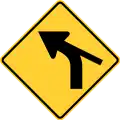 W1-10cLIntersection in curve (left)